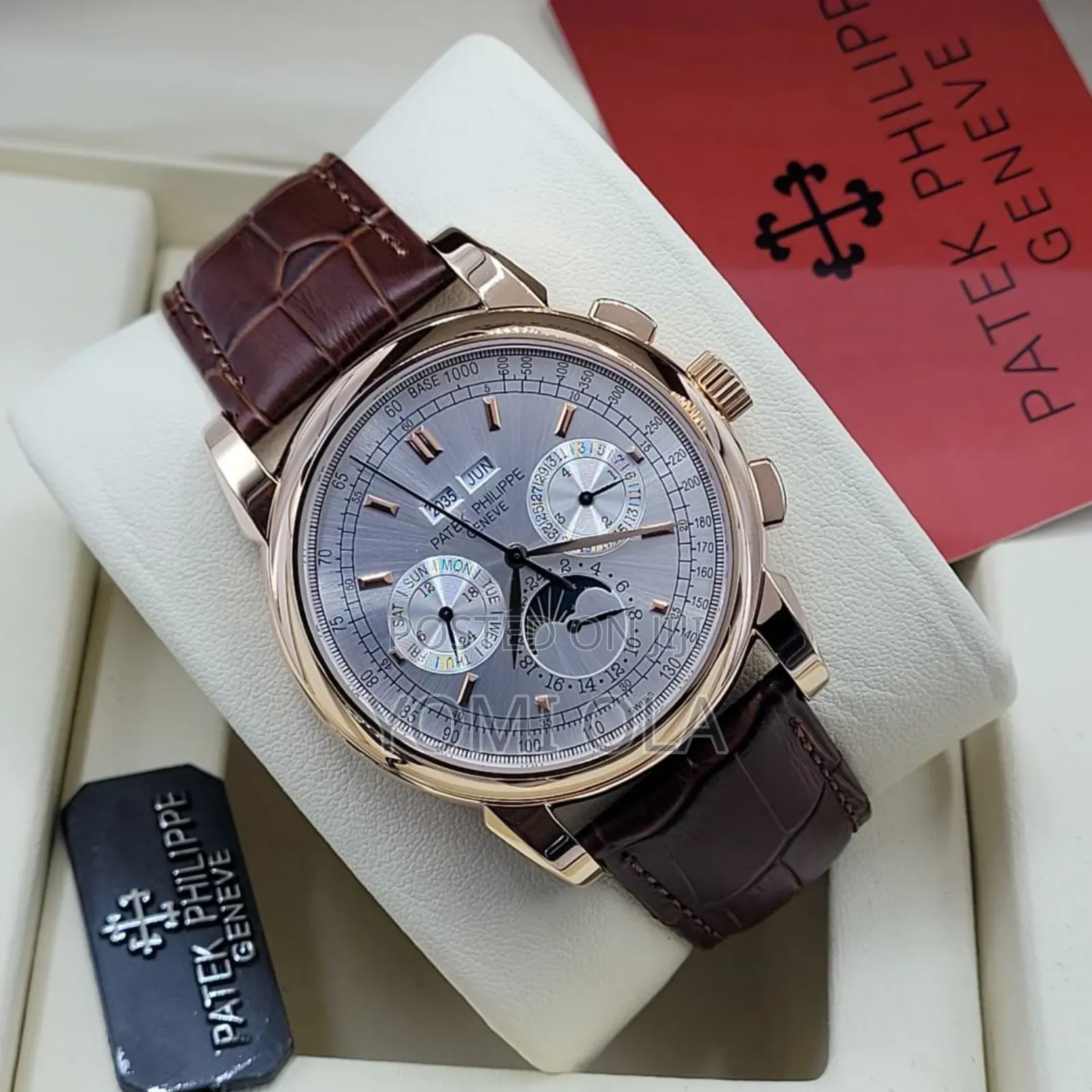 Patek Philippe Chronograph Grey-White Dial Watch