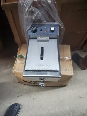 Commercial Electric Single Big Deep Fryer With Tap Is Available 4sales