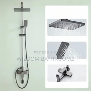 Black Executive Shower Set