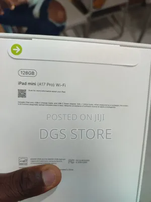 New Apple Pad mini (2024) 128 GB Silver