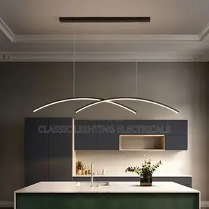 Modern Led Chandelier Light Ceiling Lamp Minimalist Nordc