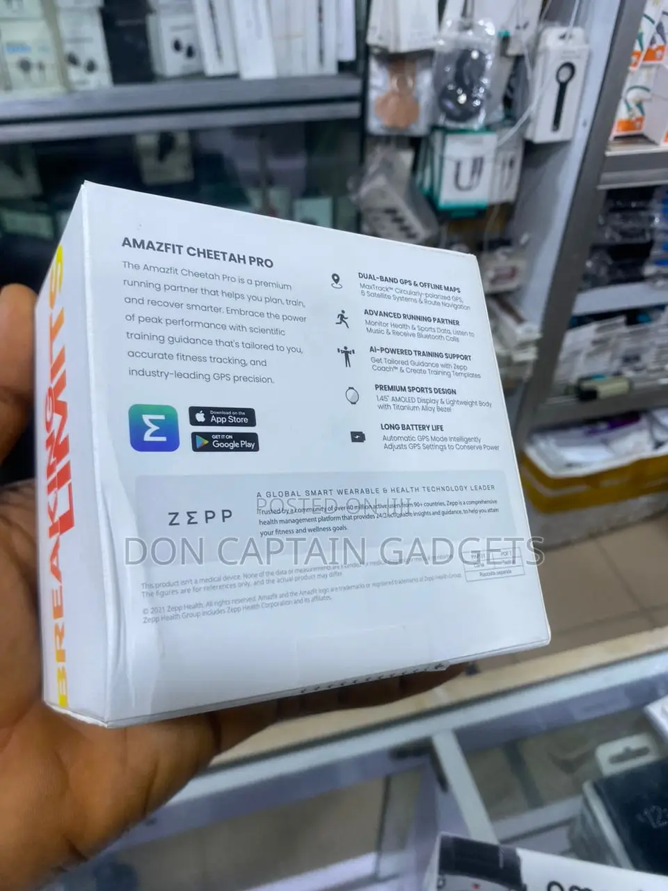 Amazfit Cheetah Pro Smart Watch