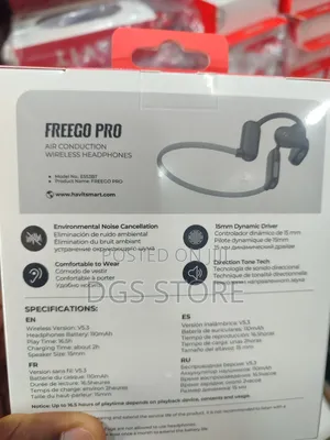 Havit Freego Pro Air Conduction Bluetooth Headphone