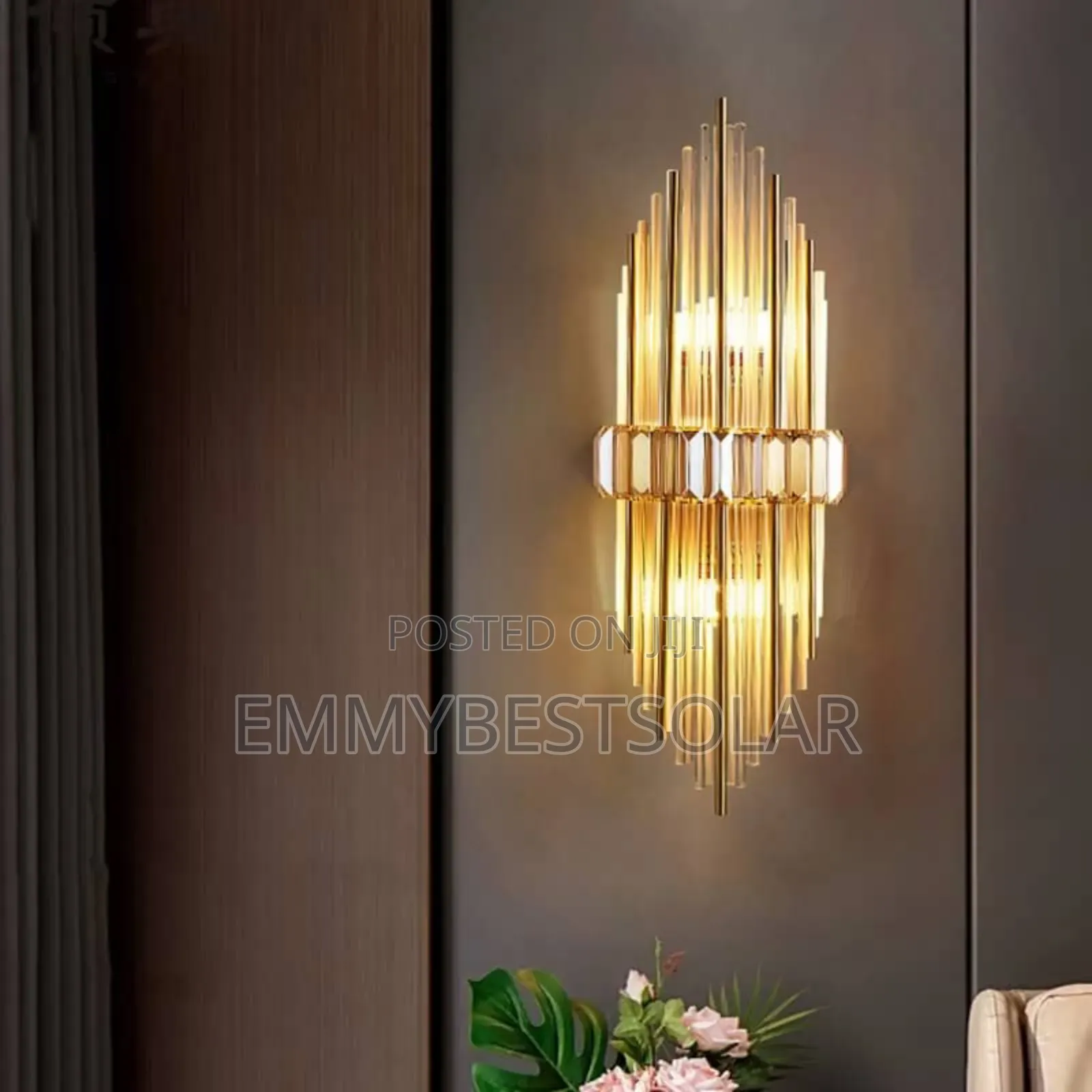 Crystal Chandelier Wall Bracket Light
