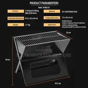 Foldable Barbeque Grill