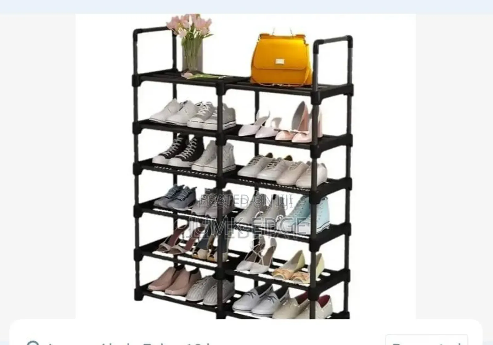Two Column Shoe Rack