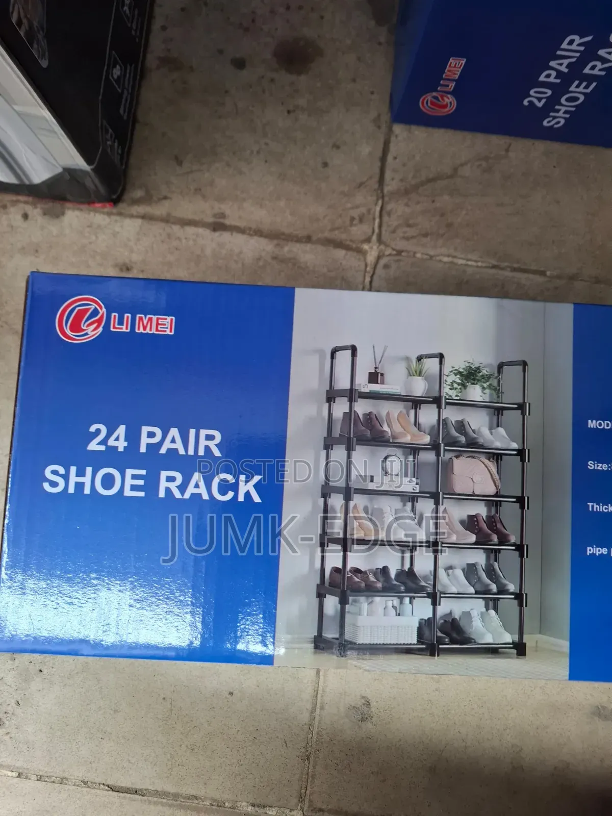 Two Column Shoe Rack