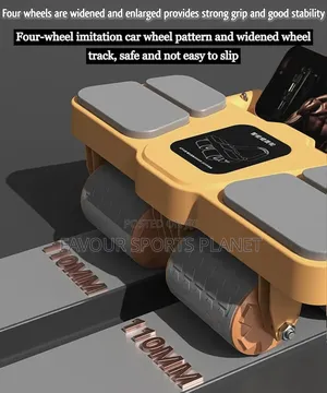 Photo - New Upgraded Four Wheel Rebound Roller With Counter