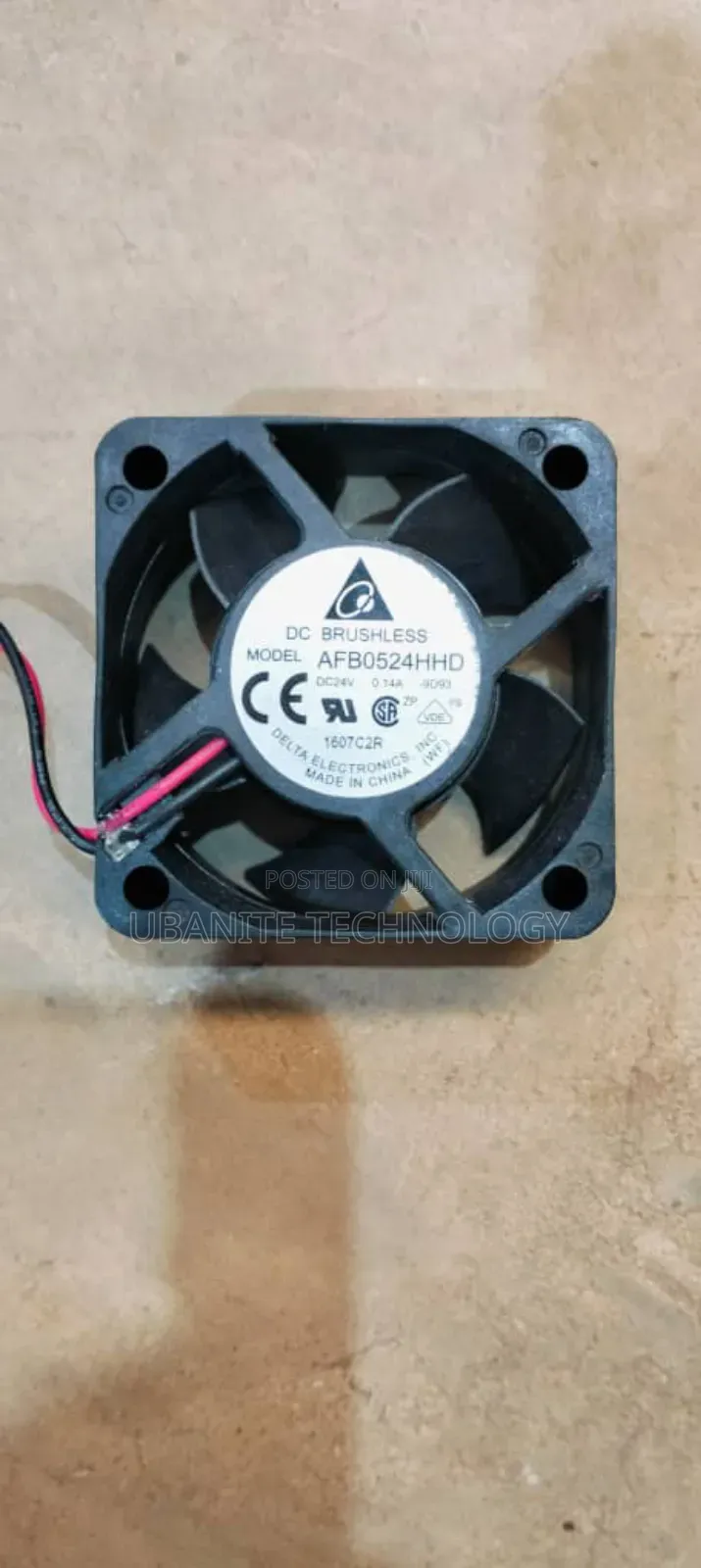 2" Body 24 v DC Fan