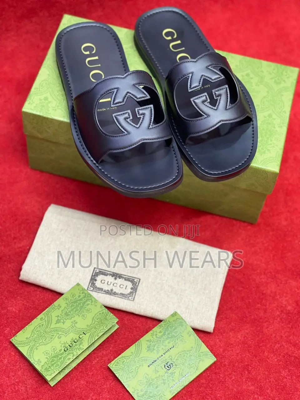 Gucci Leather Slipers 40-46