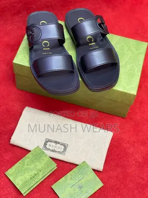 Gucci Leather Slipers 40-46