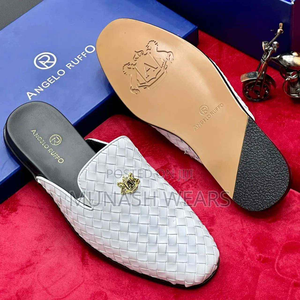 Angello Ruffo Luxury Leather Half Shoe