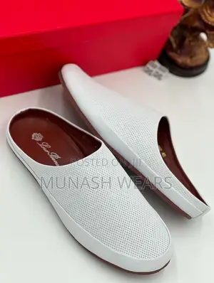Luxury Leather Half Shoe 40-46