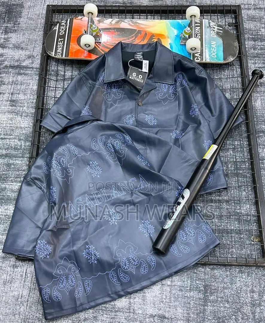 Luxury Leather Shirt