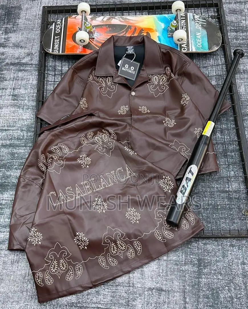 Luxury Leather Shirt