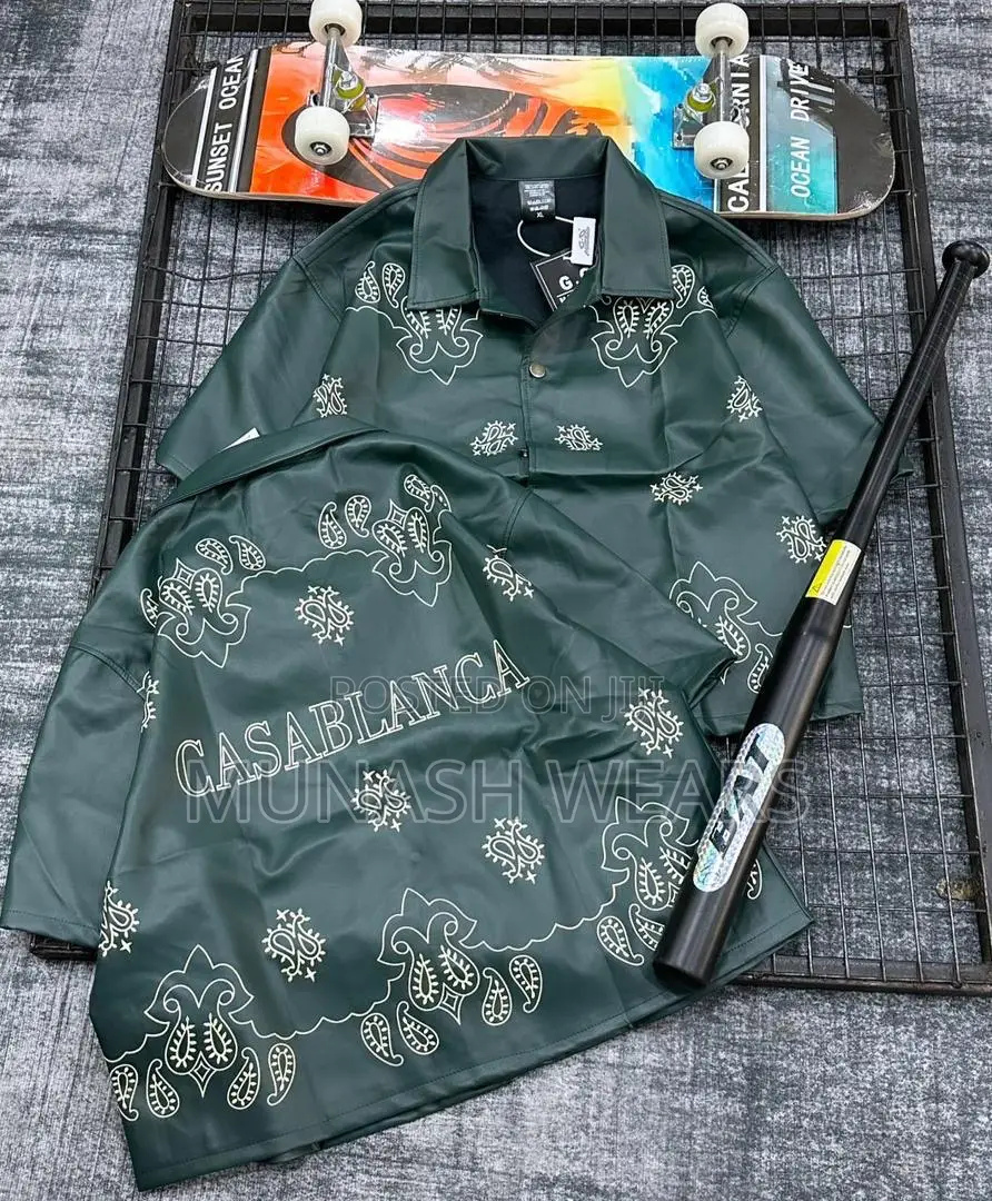 Luxury Leather Shirt