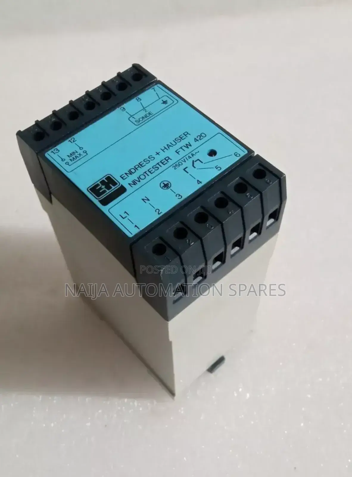 FTW 420 NIVOTESTER | Endress | Transmitter Level Limit