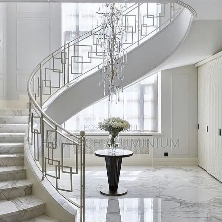 Spiral Wrought Handrail