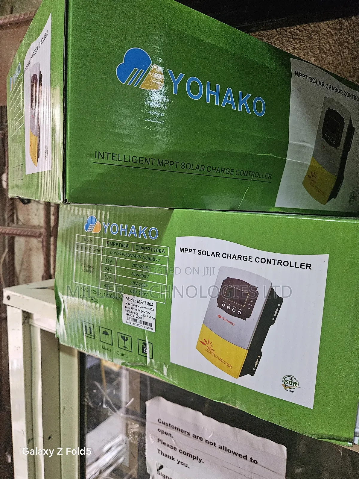Yohako 80A Charge Controller