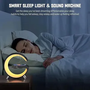 Wireless Charging Atmosphere Lamp Bluetooth Speaker.
