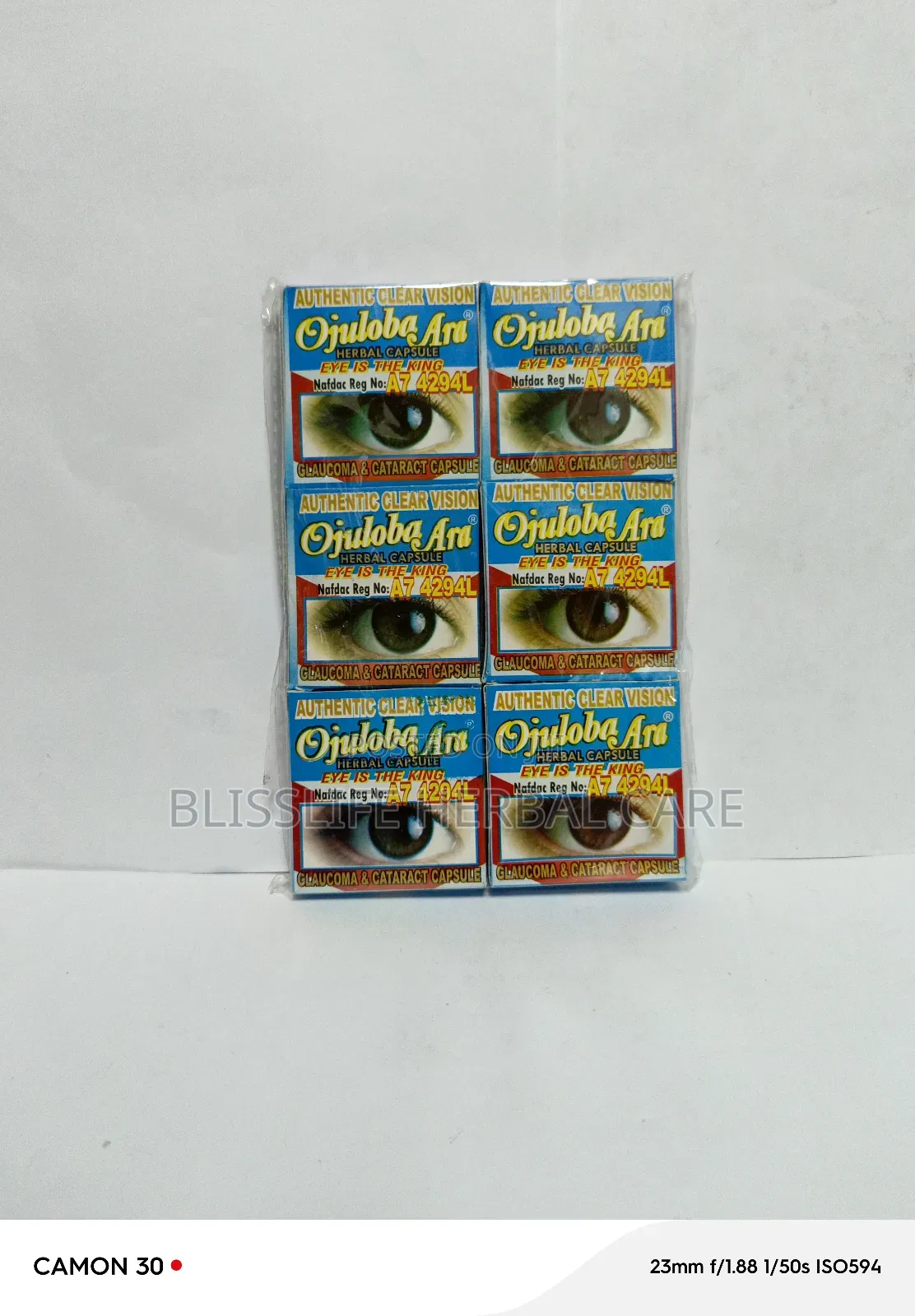 Ojuloba Ara Herbal Eye Capsule