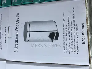 5 Liter Stainless Steel Step Bin