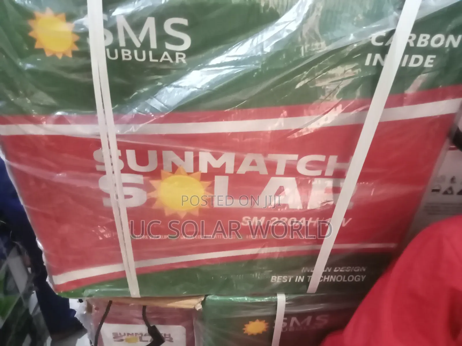 SMS 220ah 12v Tubular Battery