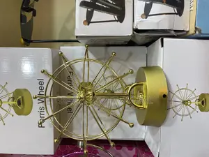 Perpetual Gold Ferries Wheel Decor