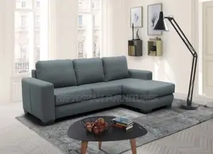 Executive Grey L Shape Sofa