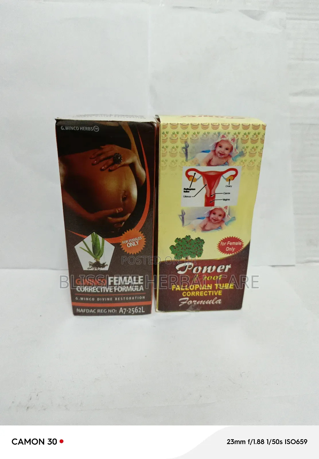 Female Corrective and Power Root Fallopian Tube Herbal Combo