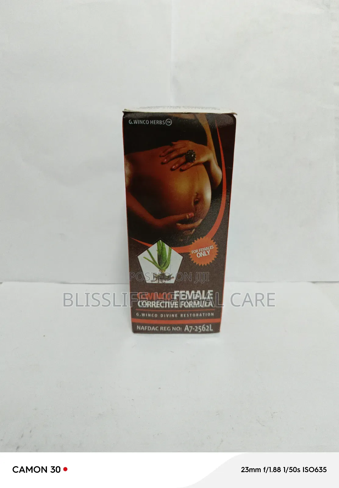 Female Corrective Herbal Solution. G Winco