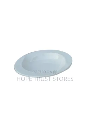 6pcs of Melamine White Deep Plate