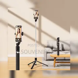 Selfie Stick Tripod With Light