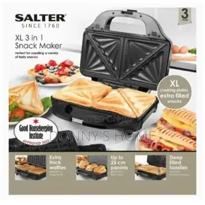 Salter XL 3-in-1 Snack Maker