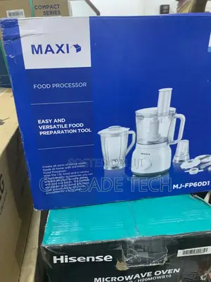 Fast Food Maxi 1.5L Food Processor Full Copper Wire Motor