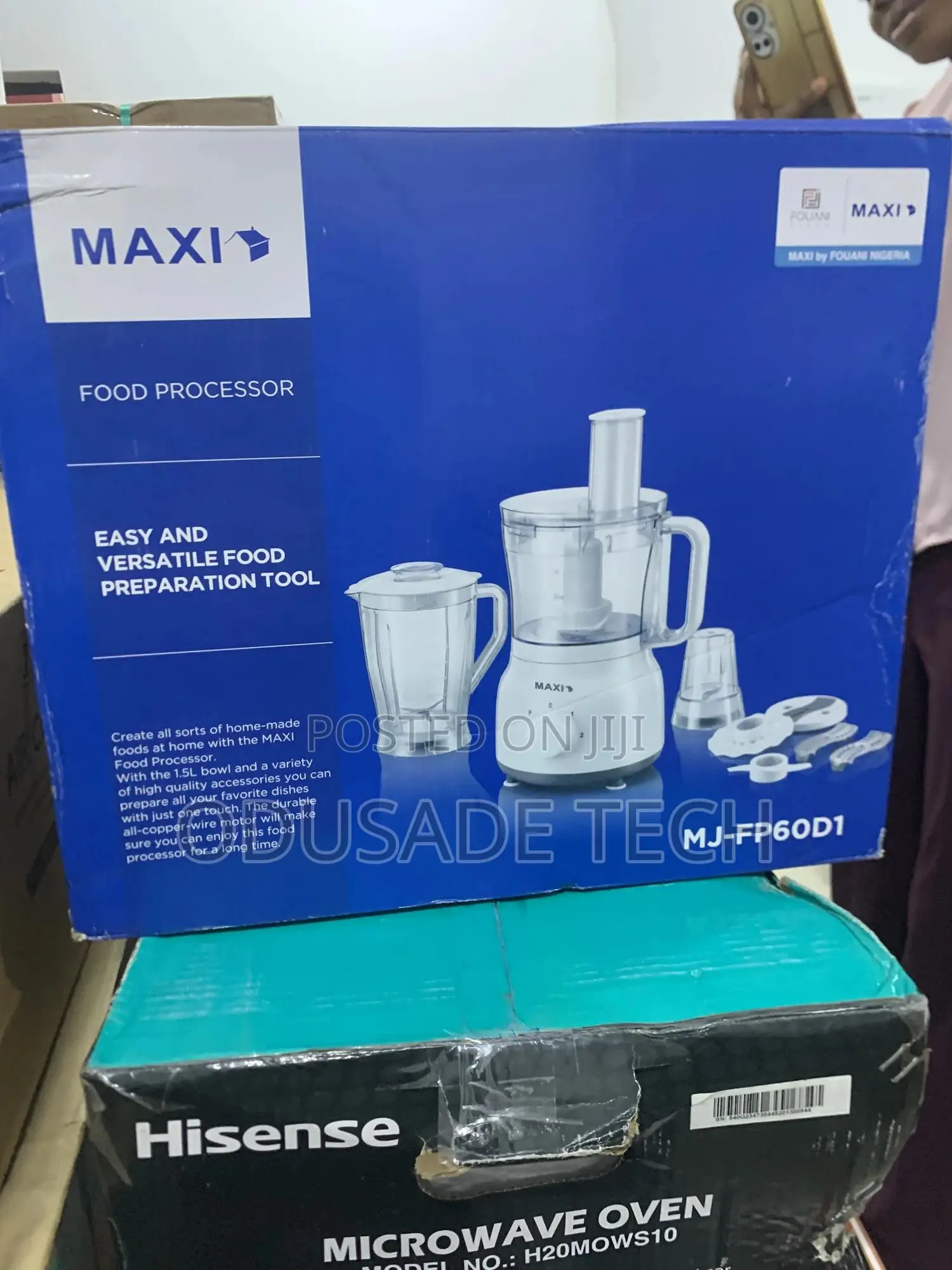 Intelligent Kitchen Maxi 1.5L Food Processor Full Copper