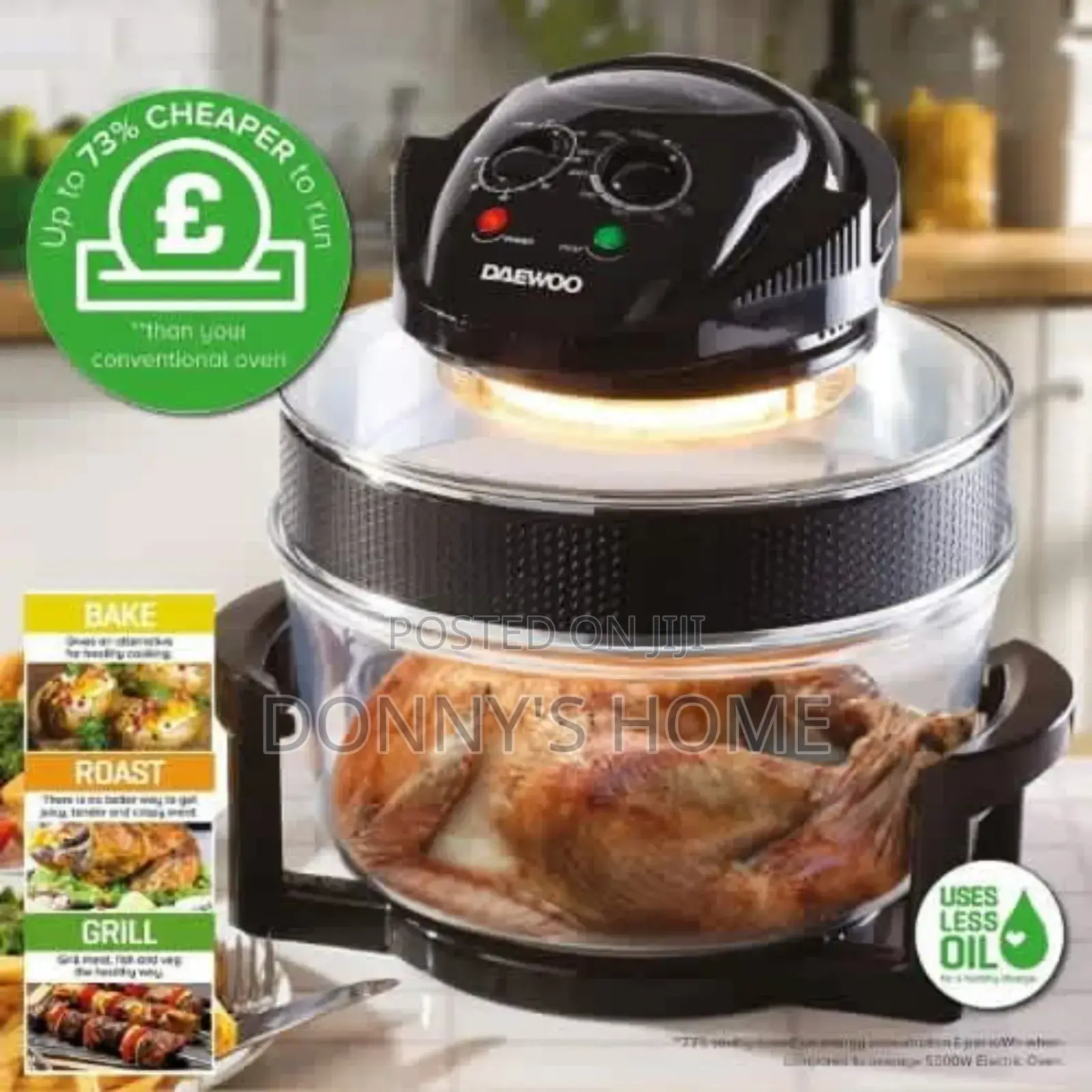 Daewoo 17L Halogen Oven Air Fryer