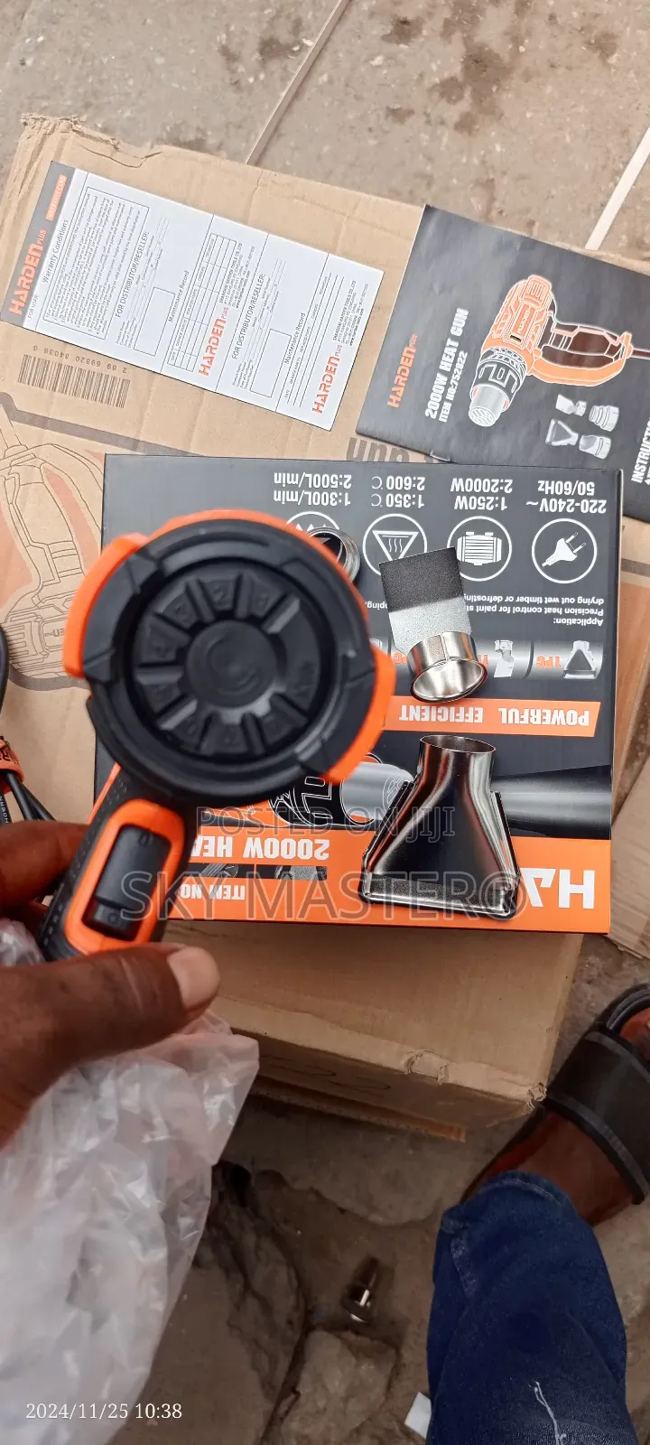 Original Heat Gun With Warranty