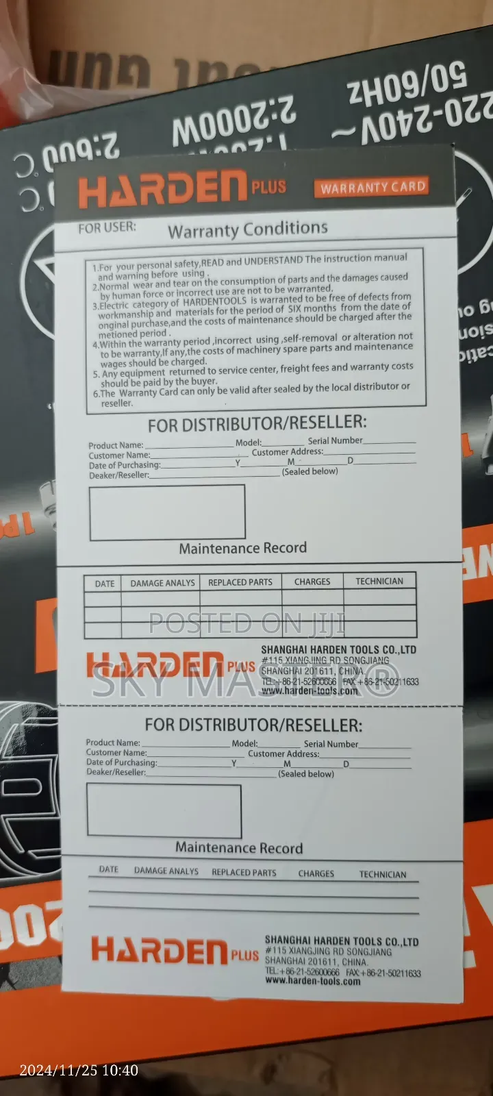 Original Heat Gun With Warranty