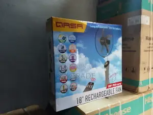 Newly Made QASA Standing 18inch Rechargeable Fan