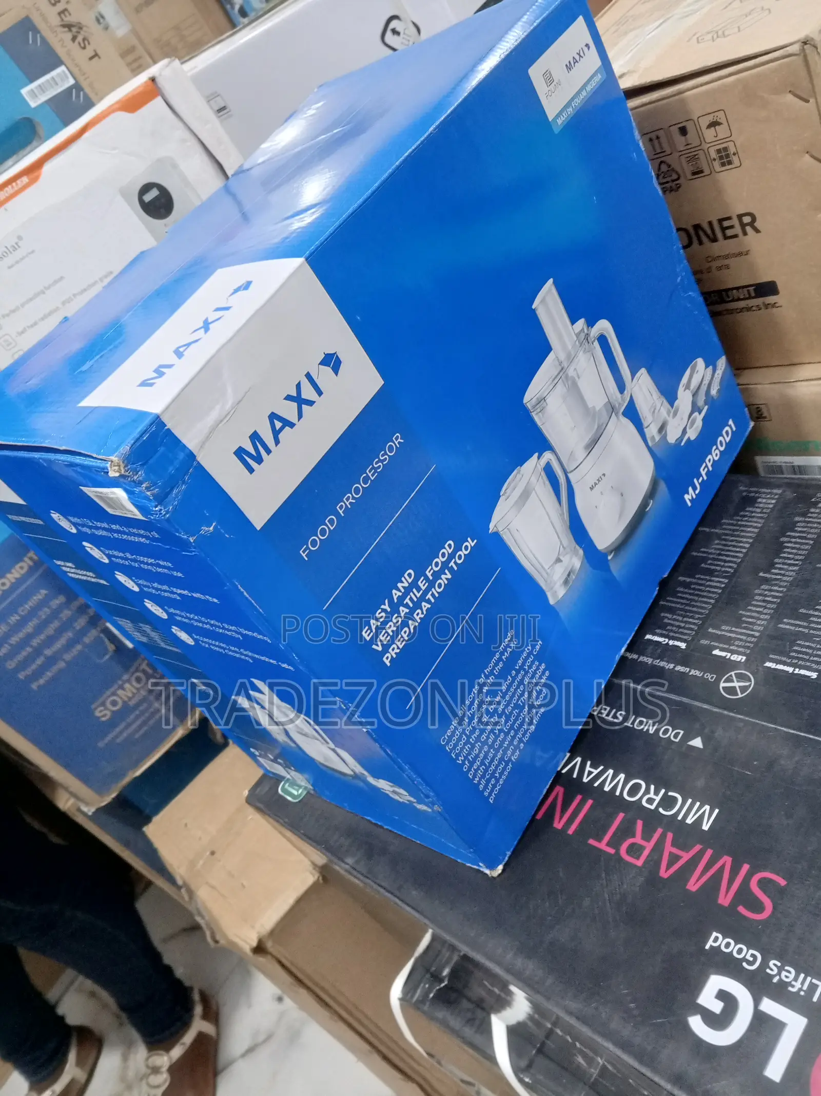 Maxi 1.5L User-Friendly Food Processor