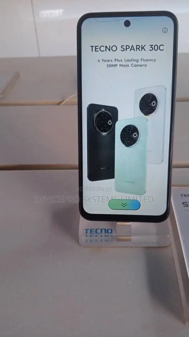 New Tecno Spark 30C 128 GB Black