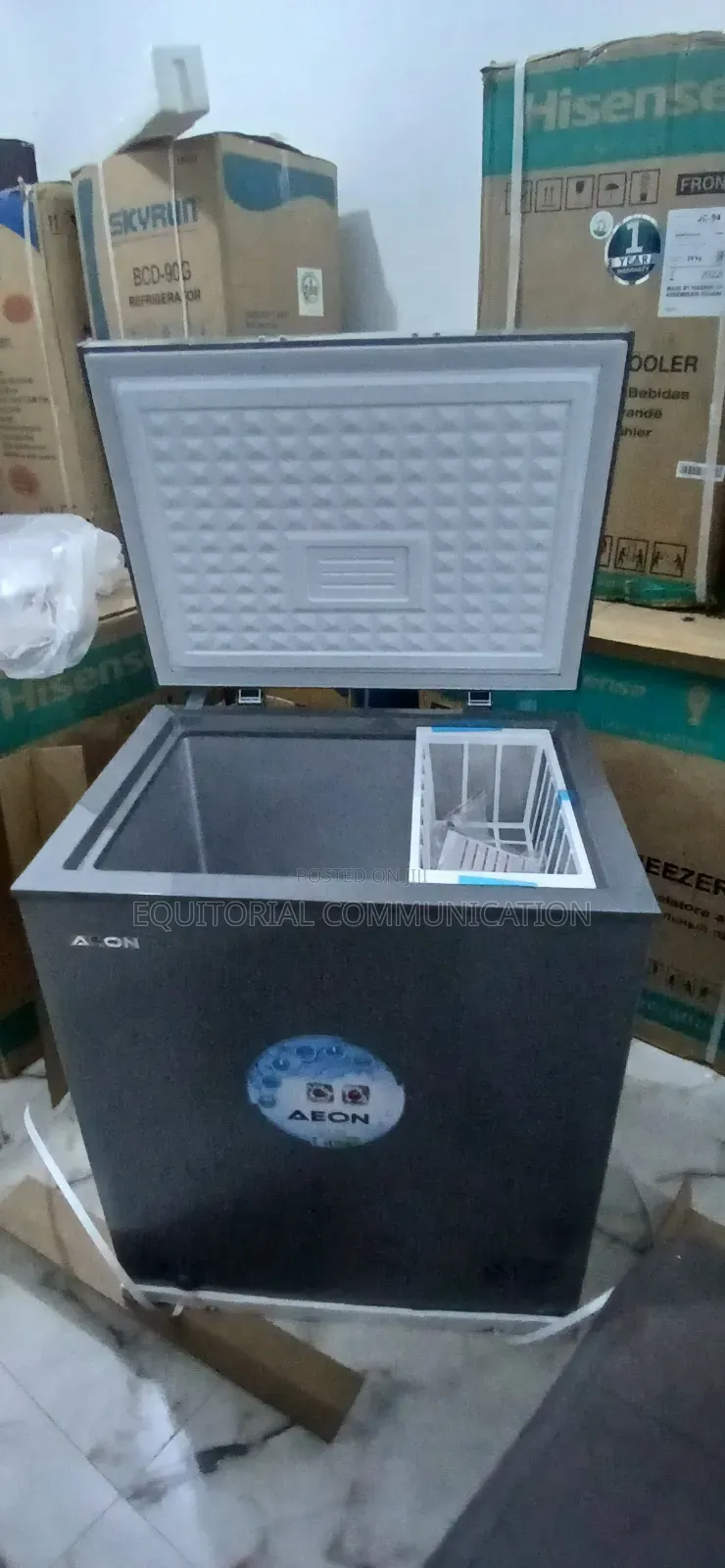 Aeon 150l Chest Freezer : Low Pwer Consumption- 140w