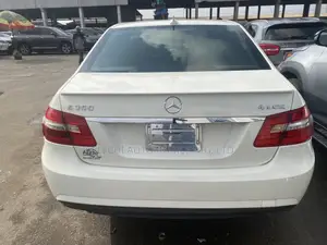 Mercedes-Benz E350 2012 White