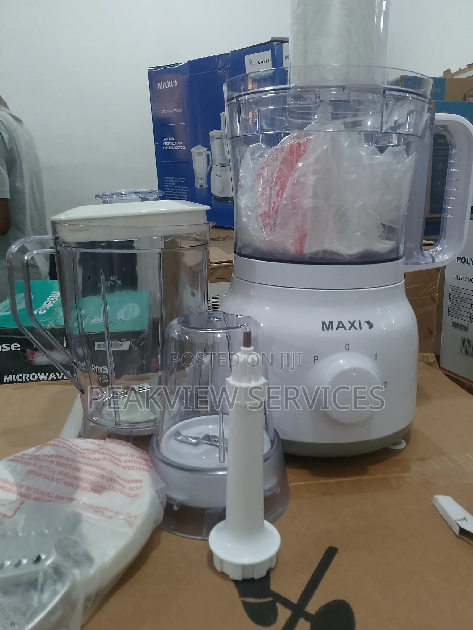 Maxi Food Processor Mj-Fp60d1