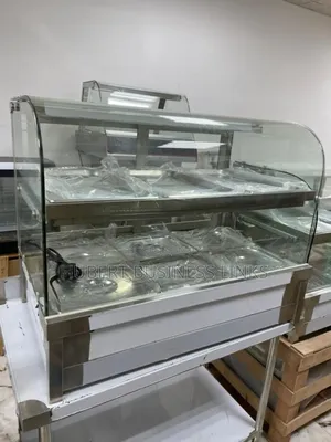 Food Warmer/Bain Marie 6bowl Foreign Curved Glass