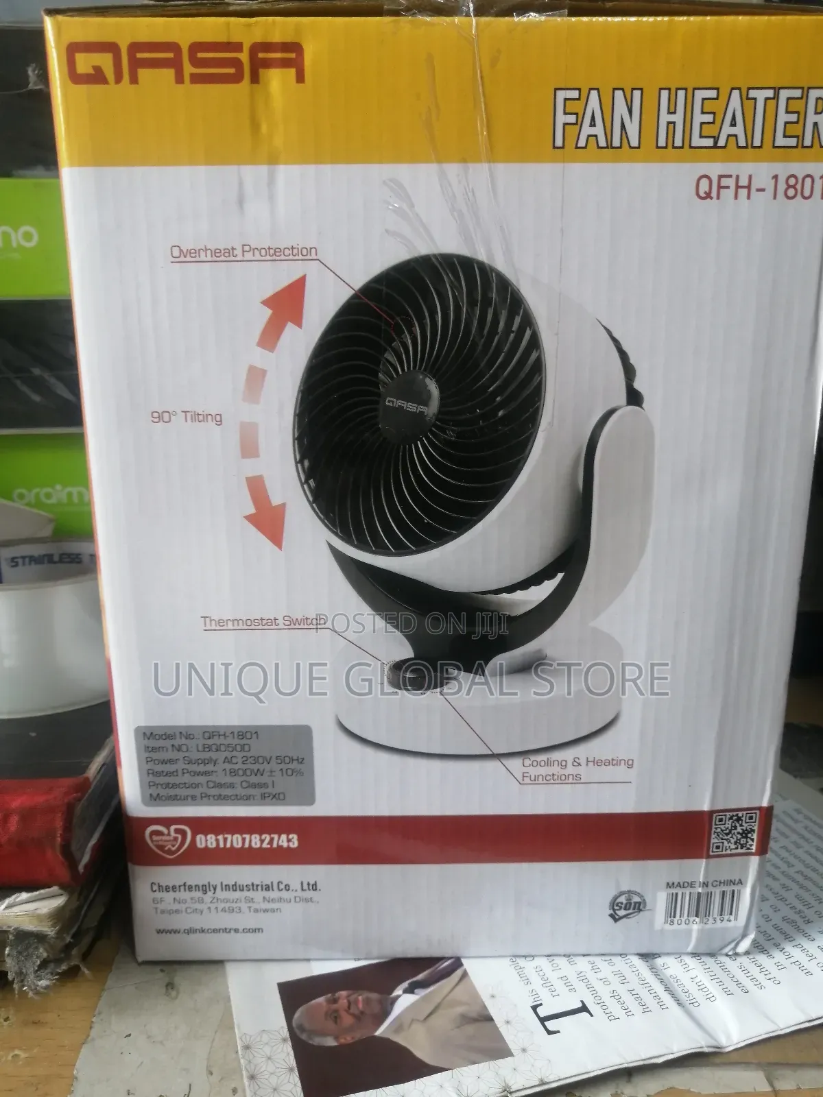 Qasa Fan Heater