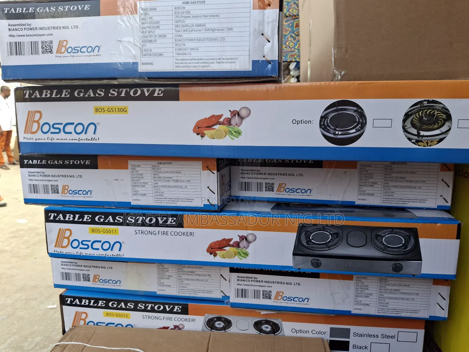 Boscon Table Gas Burner