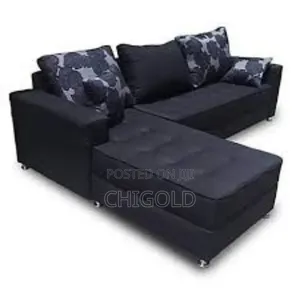 L Shape Fabric Sofa It's Available
