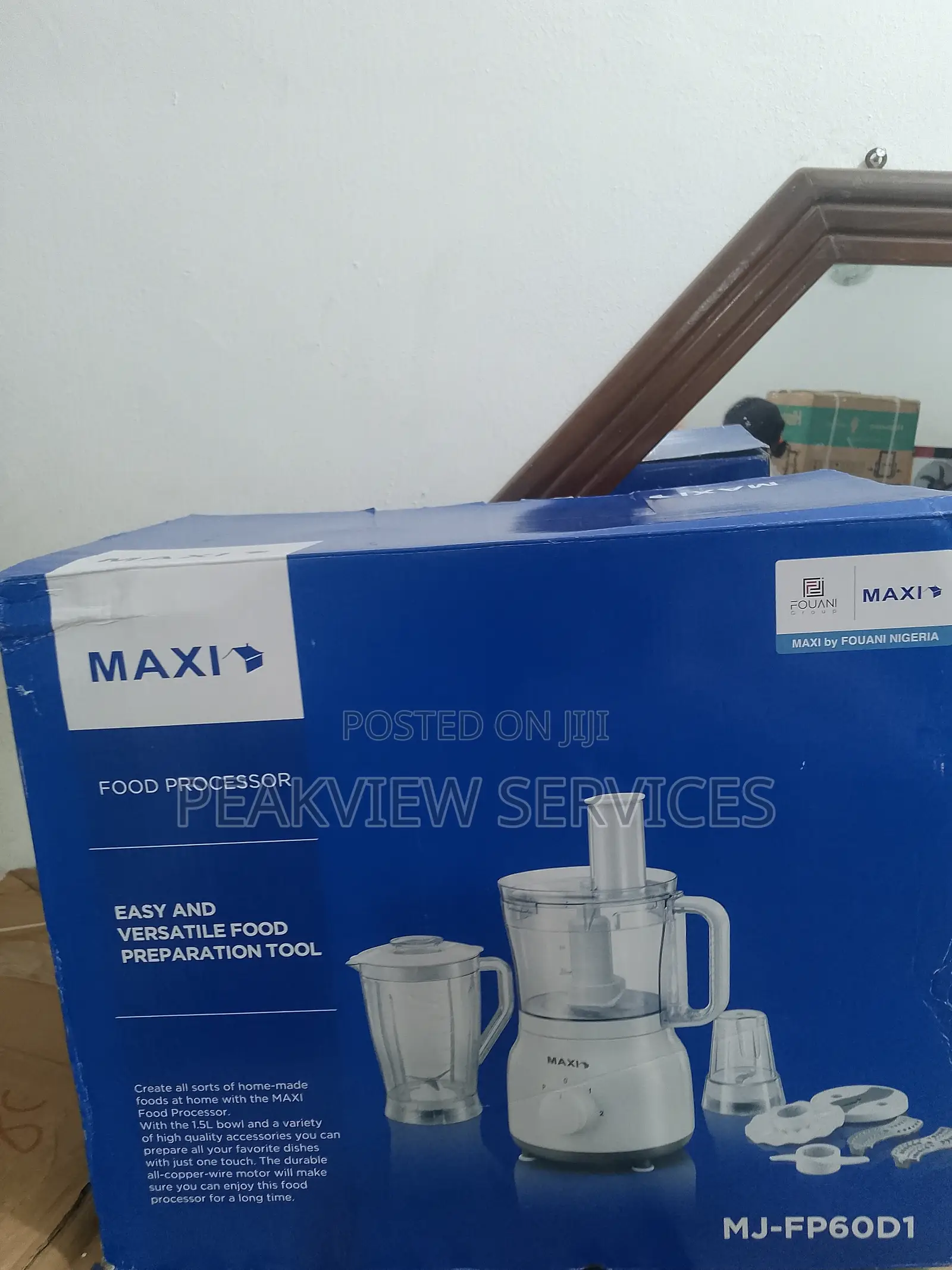 Easy to Clean Mj-P60d1 Maxi Food Processors